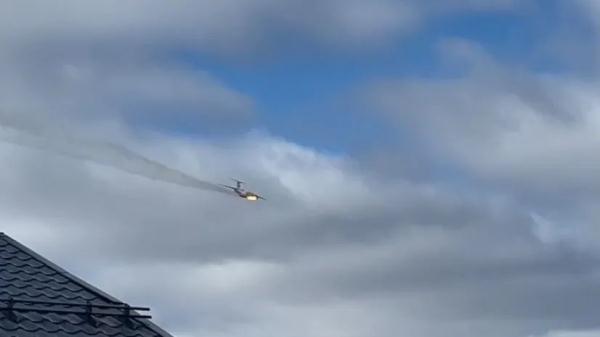 发动机着火！俄罗斯一运输机坠毁 机上人员全部遇难