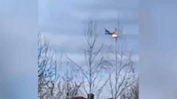 发动机着火！俄罗斯一运输机坠毁 机上人员全部遇难