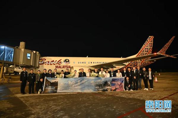 贵阳⇋吉隆坡航线复航，162名马来西亚旅客将赴贵安赏樱花