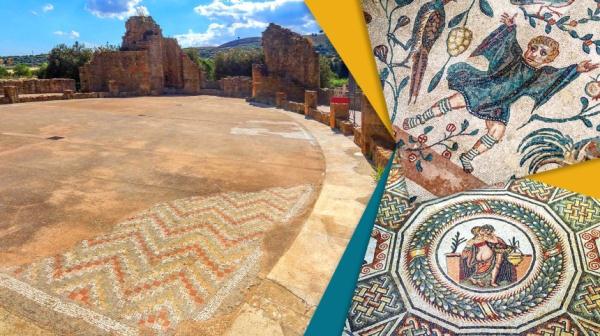 意媒晒图：保护不力，最大古罗马马赛克遗址甚至被荒弃