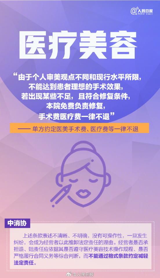 周知！这些都属于霸王条款