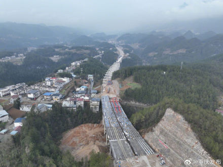 巫云开高速年底有望具备通车条件