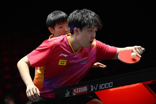 乒乓球|WTT新加坡大满贯:孙颖莎/王楚钦晋级混双半决赛 乒乓球|WTT新加坡大满贯:孙颖莎/王楚钦晋级混双半决赛