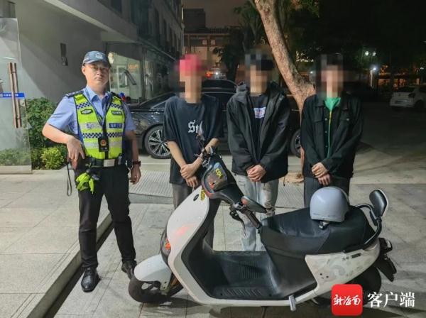 组队飙车“翘头”耍酷，三亚交警：出动！