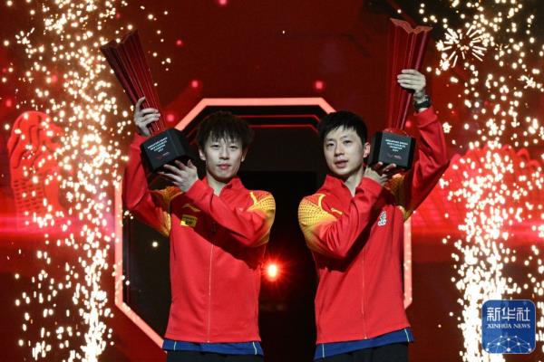 WTT新加坡大满贯 | 林高远/马龙男双夺冠