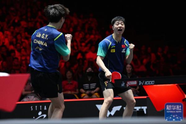 WTT新加坡大满贯 | 林高远/马龙男双夺冠