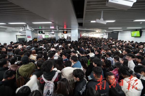 16亿人次!南昌地铁线网总客流迎来新突破 16亿人次!南昌地铁线网总客流迎来新突破