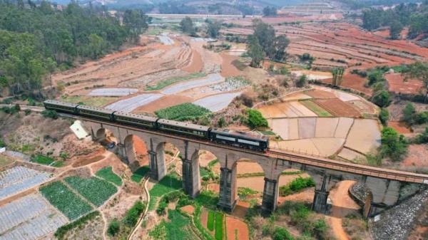 这里的火车,时速只有25公里! 这里的火车,时速只有25公里!