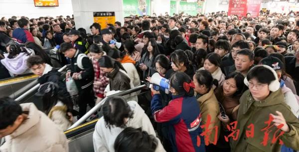 16亿人次!南昌地铁线网总客流迎来新突破 16亿人次!南昌地铁线网总客流迎来新突破