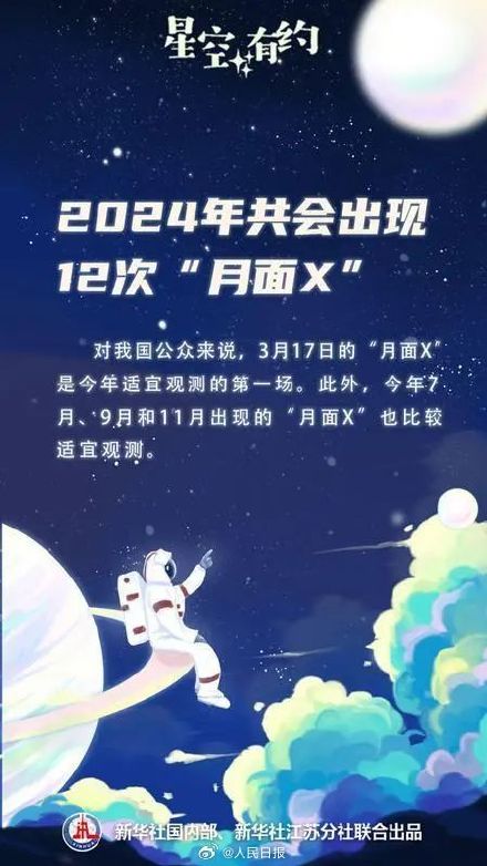 就在明晚！月面X要现身了