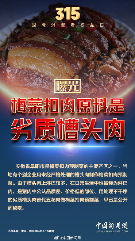 今年315他们都被曝光了