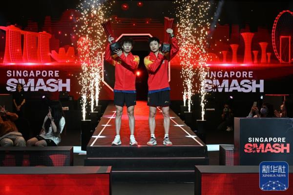 WTT新加坡大满贯 | 林高远/马龙男双夺冠