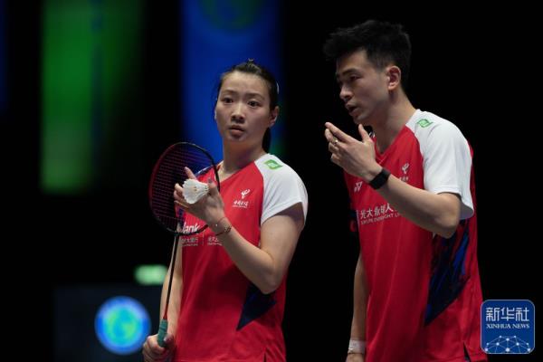 全英羽毛球公开赛：郑思维/黄雅琼晋级混双决赛