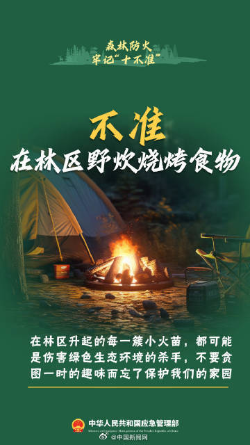 森林防火十不准请牢记 森林防火十不准请牢记