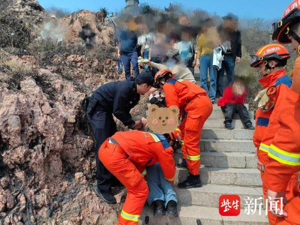 不吃早餐登圌山，女游客突发低血糖