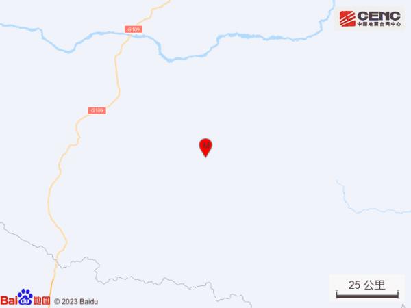 青海玉树州杂多县发生4.3级地震