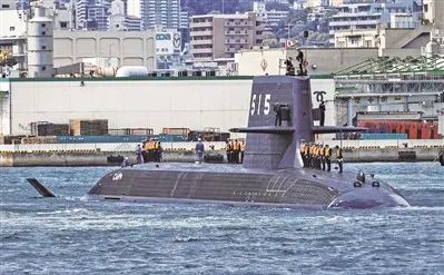 日本“迅鲸”号潜艇正式入役