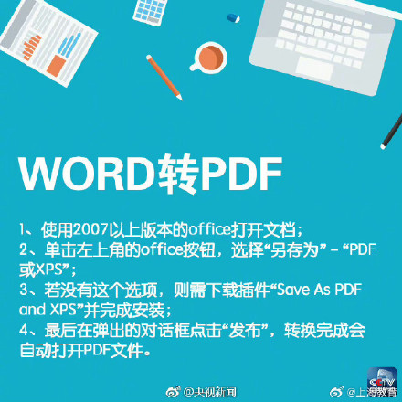 转存！PDF、Word、PPT、TXT 格式转换教程