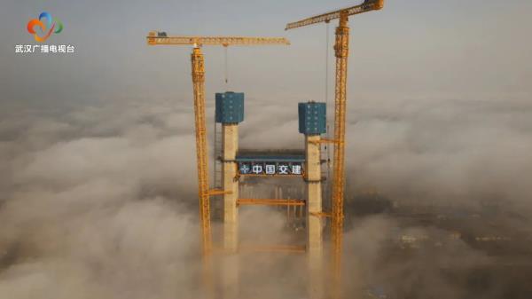 武汉这座新建长江大桥6月封顶！
