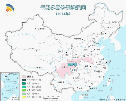 过敏星人查收！全国花粉预报指南