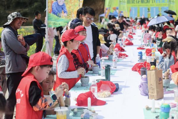 浙江诸暨：万亩花田扮靓美丽乡村