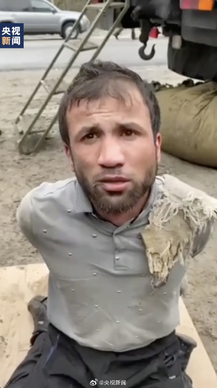 莫斯科恐袭嫌疑人被捕现场