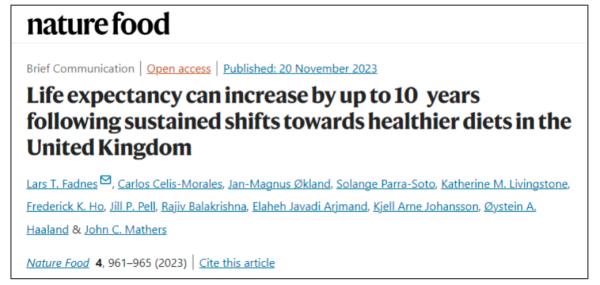 长寿是吃出来的?研究发现:这样吃延长10年寿命!尤其是40岁以后 长寿是吃出来的?研究发现:这样吃延长10年寿命!尤其是40岁以后