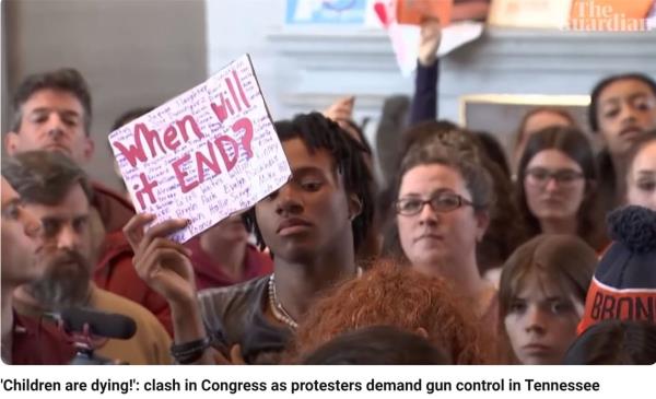 美国儿童涉枪伤亡创新高 美国儿童涉枪伤亡创新高