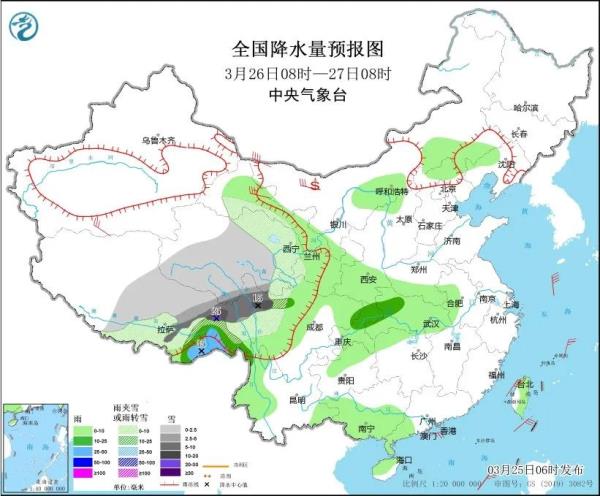 长江中下游将有降雨和强对流天气！四川这些地方将有大雨和暴雪