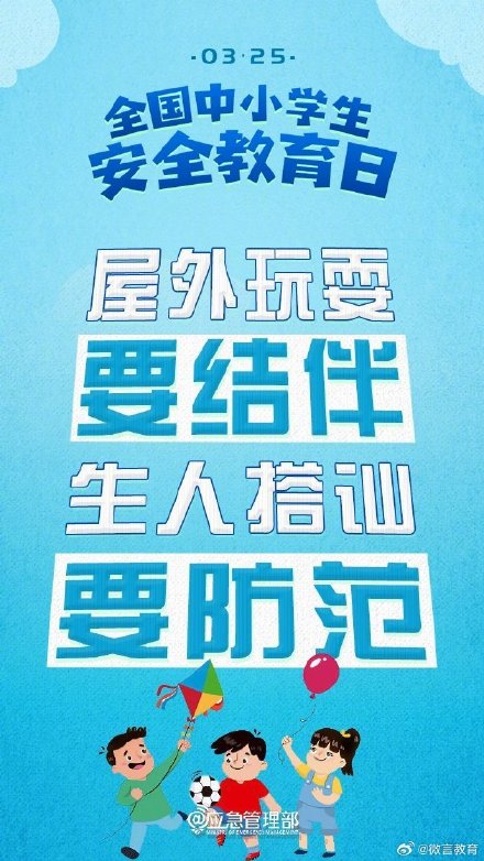 每个孩子都该了解的安全知识，一起看
