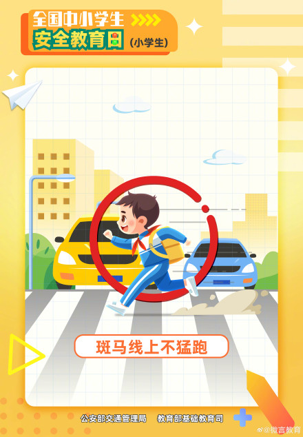 小学生交通安全海报来了