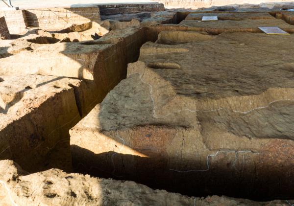 新华全媒+丨湖北荆门屈家岭遗址 新华全媒+丨湖北荆门屈家岭遗址