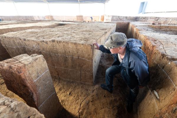 新华全媒+丨湖北荆门屈家岭遗址 新华全媒+丨湖北荆门屈家岭遗址