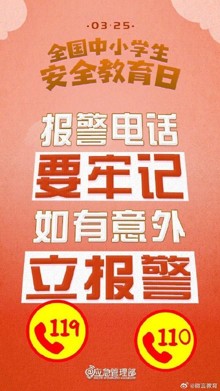 每个孩子都该了解的安全知识，一起看
