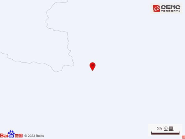 青海玉树州治多县发生4.5级地震