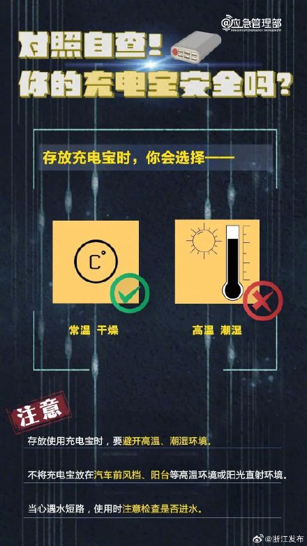 对照自查!你的充电宝安全吗? 对照自查!你的充电宝安全吗?