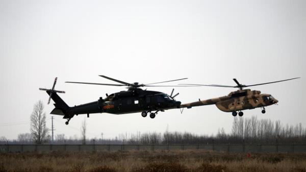 组图丨新疆军区某陆航旅开展实战化训练