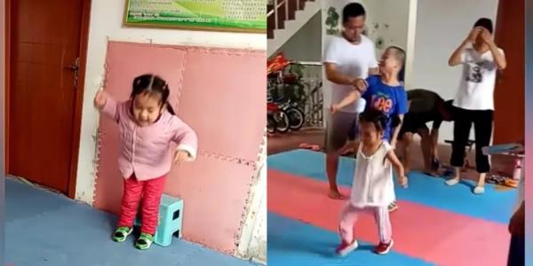 你微笑着向前跑的样子真好看！加油，小雅！