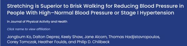 “筋长一寸寿延十年”有科学依据了!拉伸的好处被我们低估了 “筋长一寸寿延十年”有科学依据了!拉伸的好处被我们低估了