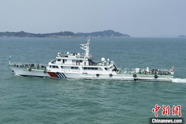 大陆海事部门在台湾海峡西侧水域开展联合巡航