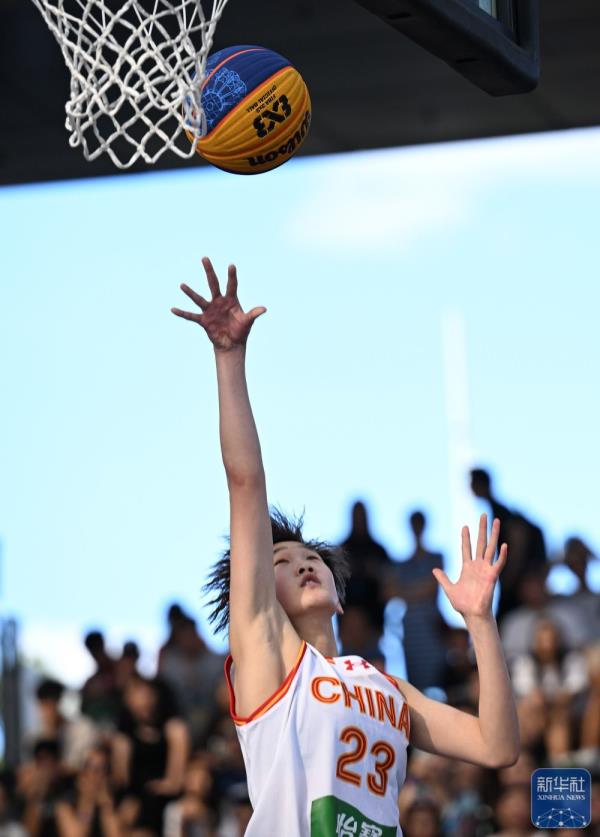 三人篮球丨亚洲杯小组赛:中国队胜新加坡队 三人篮球丨亚洲杯小组赛:中国队胜新加坡队