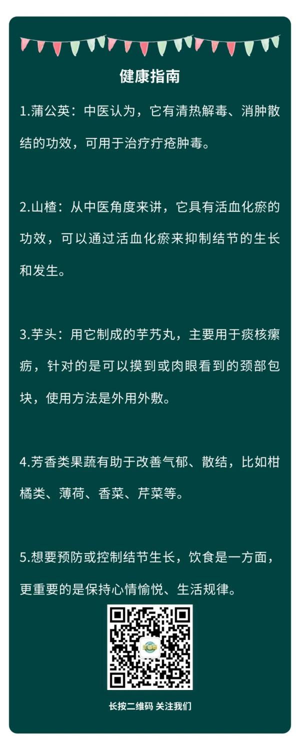 身体有结节?不要慌!这些天然“散结药”就藏在你家餐桌上,吃完身体会感谢你! 身体有结节?不要慌!这些天然“散结药”就藏在你家餐桌上,吃完身体会感谢你!