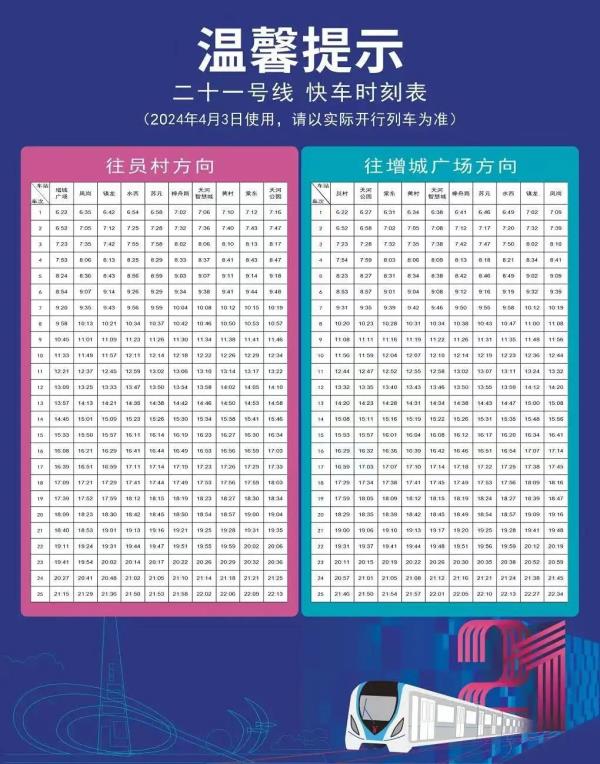 广州地铁最新提醒：清明假期出行，这些线路有调整