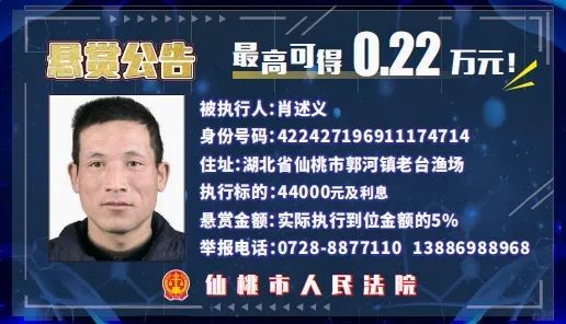 湖北一地悬赏查找9人，赏金最高可得56万元