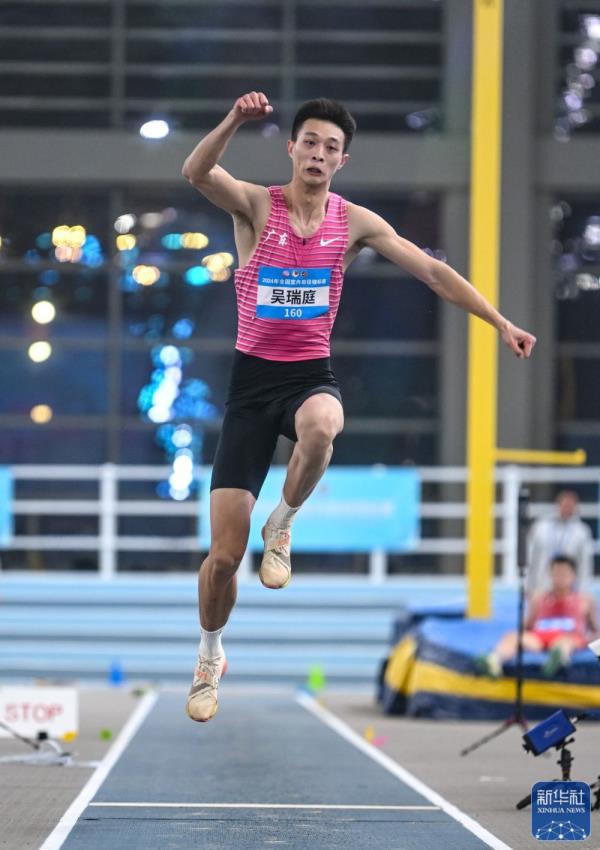 全国室内田径锦标赛丨男子三级跳远赛况 全国室内田径锦标赛丨男子三级跳远赛况