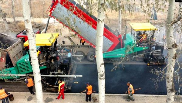 河北廊坊安次区推进水毁公路恢复重建