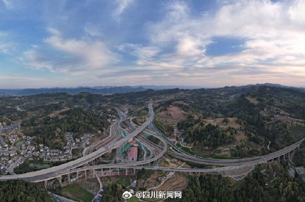 开梁高速（四川境）将于5月底正式通车试运营