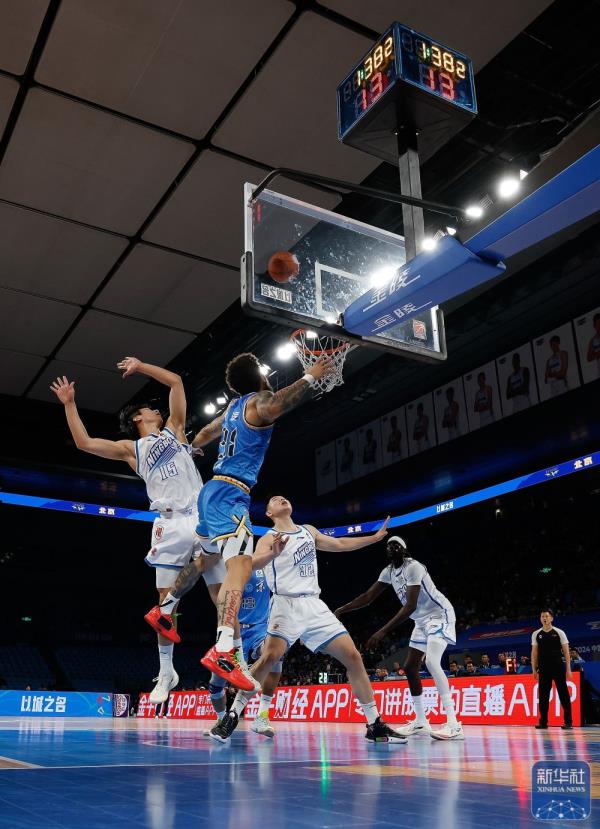篮球丨CBA常规赛：北京北汽战胜宁波町渥