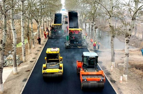 河北廊坊安次区推进水毁公路恢复重建