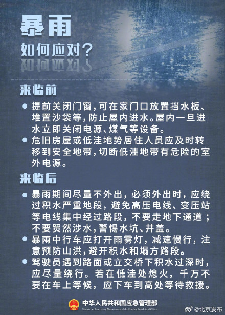 汛期到，这些避险自救知识你得知道